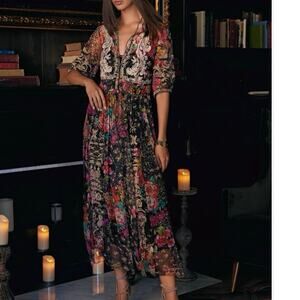 Johnny Was MAZZY  Shirtdress Size XS